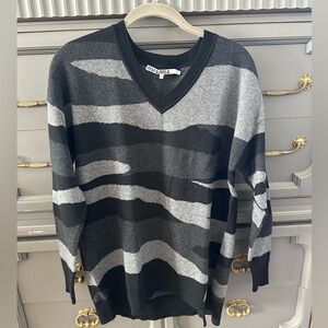 Women’s Pam & Gela Black Camo Sweater